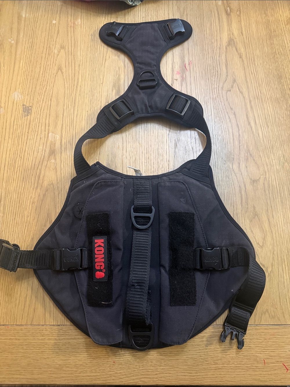 Kong Black Belt-Style Dog Harness